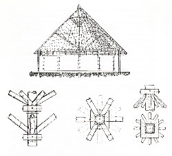 Kegeldachkonstruktion